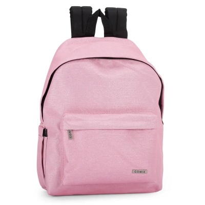 Zaino Comix Americano Scuola Lurex Rosa