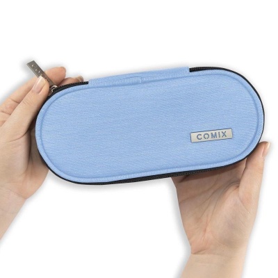 ASTUCCIO OVALE LUREX AZZURRO COMIX