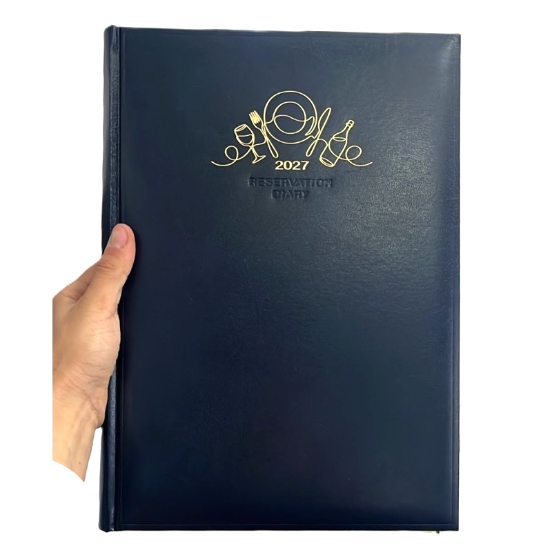 AGENDA PRENOTAZIONI RISTORANTE 2027 - MADRID BLU 21x30 GIORNALIERA