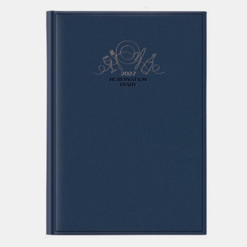 AGENDA PRENOTAZIONI RISTORANTE 2027 - MADRID BLU 21x30 GIORNALIERA - immagine 2