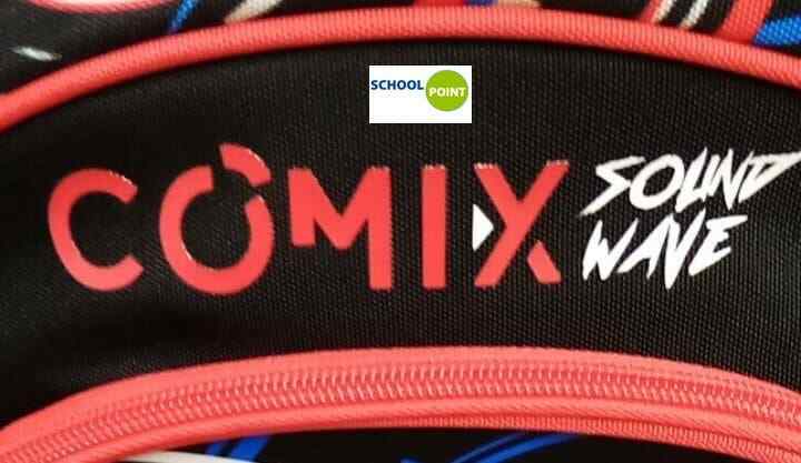 ZAINO SCUOLA COMIX SOUND WAVE CON PANNELLO LED E SPEAKER Rosso - immagine 2