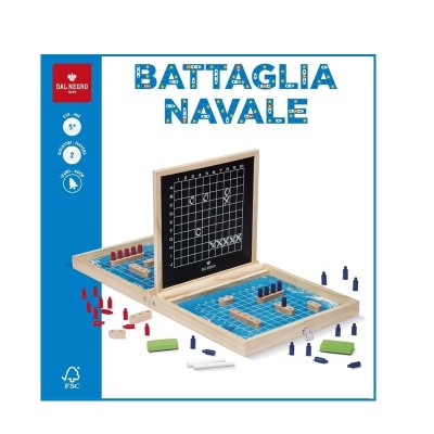 BATTAGLIA NAVALE IN LEGNO DAL NEGRO