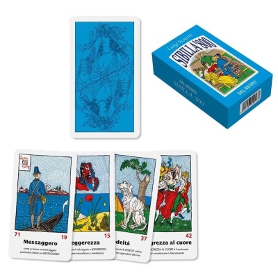Tarocchi Sibilla 800 di L. Scapini Dal Negro Gioco di Carte
