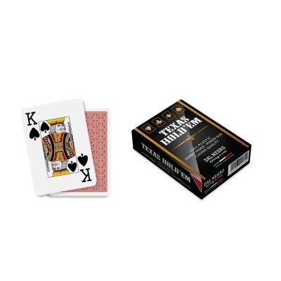 Mazzo Di Carte Da Gioco Texas Hold?Em Rosso Di Alta Qualit?