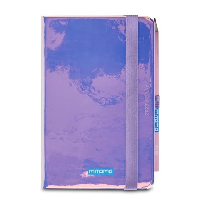 Agenda Mitama 2027 Settimanale Pocket 16 mesi Viola con Matita 9x14 cm