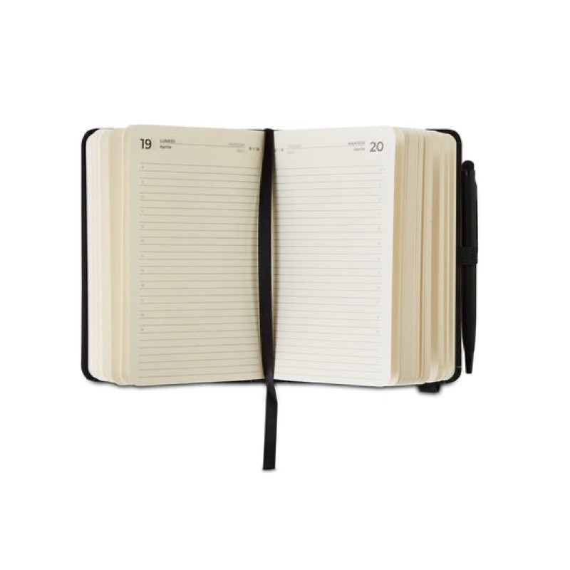 AGENDA GIORNALIERA DIAMOND BLACK IDEAMANIA SEVEN 12 MESI 9x13 2027 - immagine 3