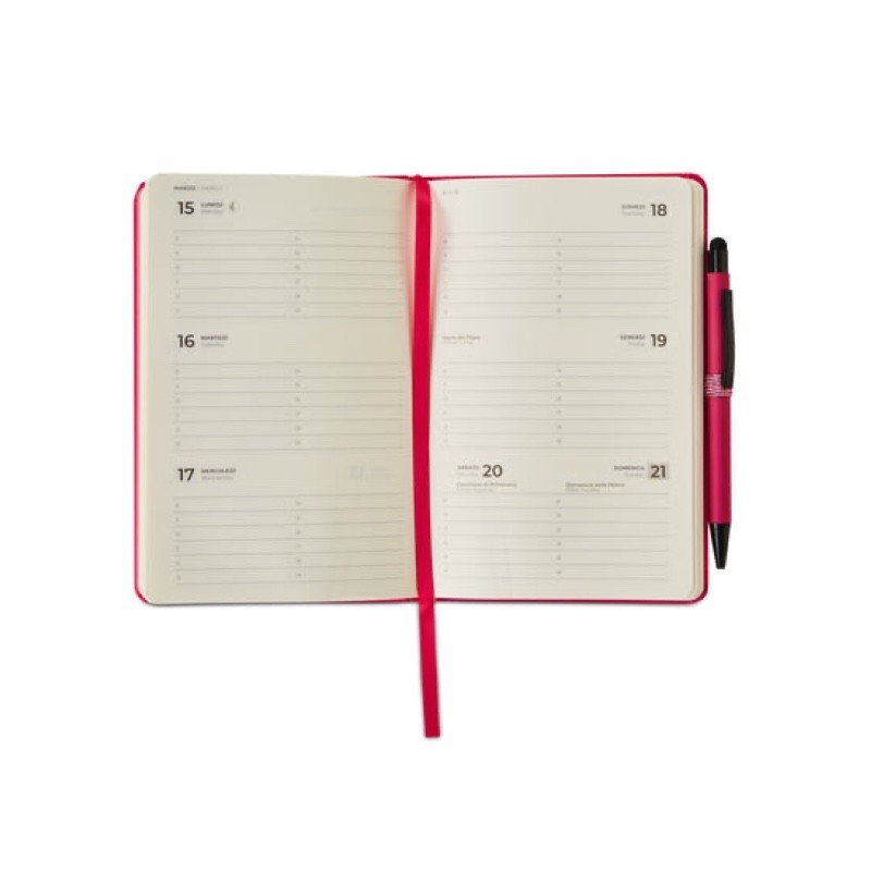 AGENDA SETTIMANALE DIAMOND FUCSIA IDEAMANIA SEVEN 12 MESI 9x13 2027 - immagine 3