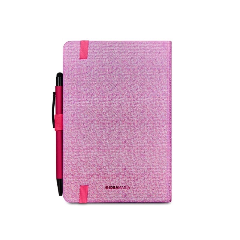 AGENDA GIORNALIERA HOLOGRAPHIC FUCSIA 12 MESI IDEAMANIA SEVEN 12x18 2027 - immagine 3