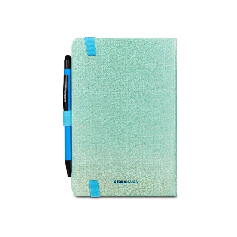 AGENDA GIORNALIERA HOLOGRAPHIC VERDE TIFFANY 12 MESI IDEAMANIA SEVEN 12x18 2027 - immagine 4