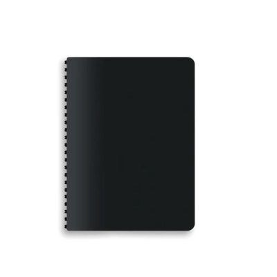 AGENDA GIORNALIERA 2027 EASY WIRE ECOPELLE BLACK SEVEN IDEAMANIA 12 MESI 13X17