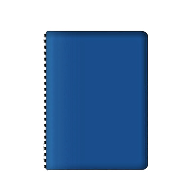 AGENDA GIORNALIERA 2027 EASY WIRE ECOPELLE BLU SEVEN IDEAMANIA 12 MESI 13X17