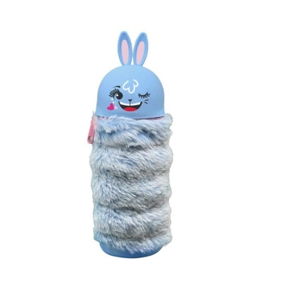 ASTUCCIO ALLUNGABILE IN SILICONE E PELUCHE CONIGLIETTO MITAMA