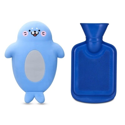BORSA DELL'ACQUA CALDA CON CUSCINO DELFINO IDEAMANIA SEVEN